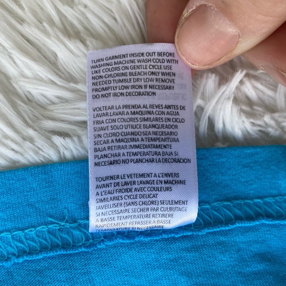 ALTA GRACIA • College of Charleston Blue & White Tee Shirt size Large - Picture 14 of 16